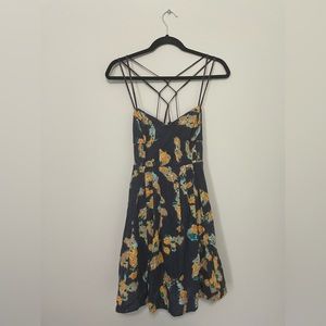 Free People
M(8) Bohemian, summer, mini dress, strappy, pockets